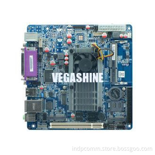 Onboard Atom D525 2 COM , 8 USB MINI ITX Industrial Motherb